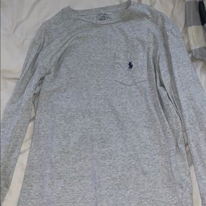 Polo Ralph Lauren long sleeve grey shirt